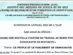 TDR du symposium 2022