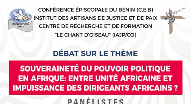 Debat sur le theme : SOUVERAINETÉ DU POUVOIR POLITIQUE EN AFRIQUE: ENTRE UNITÉ AFRICAINE ET IMPUISSANCE DES DIRIGEANTS AFRICAINS ?