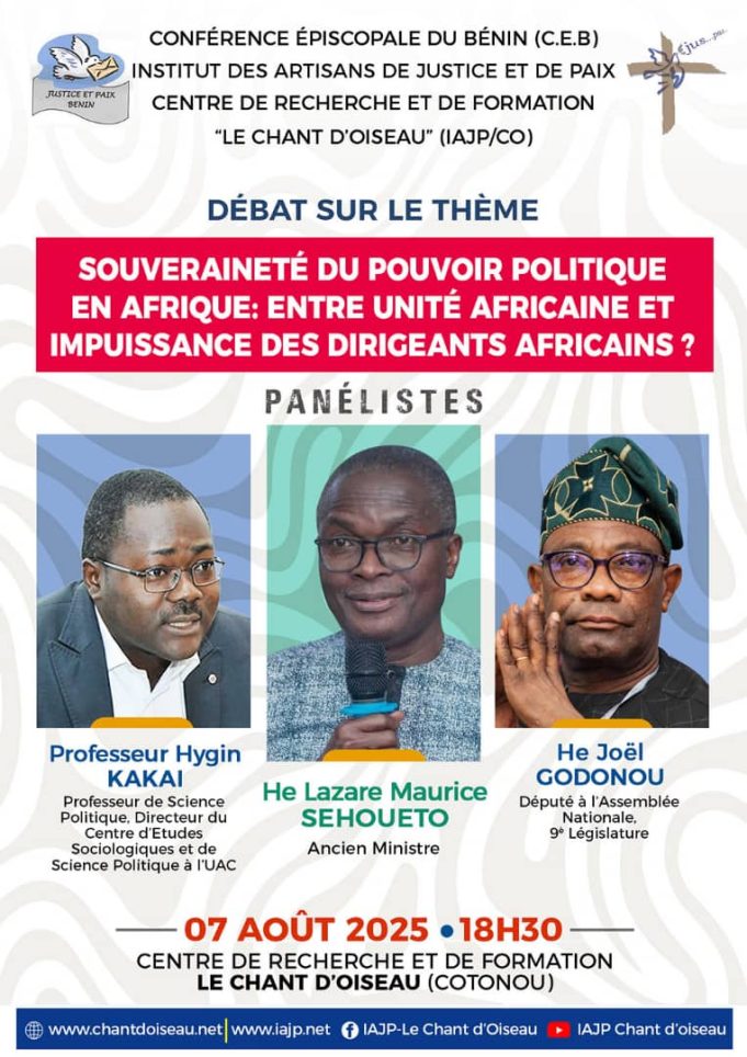 Debat sur le theme : SOUVERAINETÉ DU POUVOIR POLITIQUE EN AFRIQUE: ENTRE UNITÉ AFRICAINE ET IMPUISSANCE DES DIRIGEANTS AFRICAINS ?
