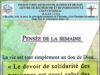 Pensée de la semaine du 10 au 9 Novembre 2025
