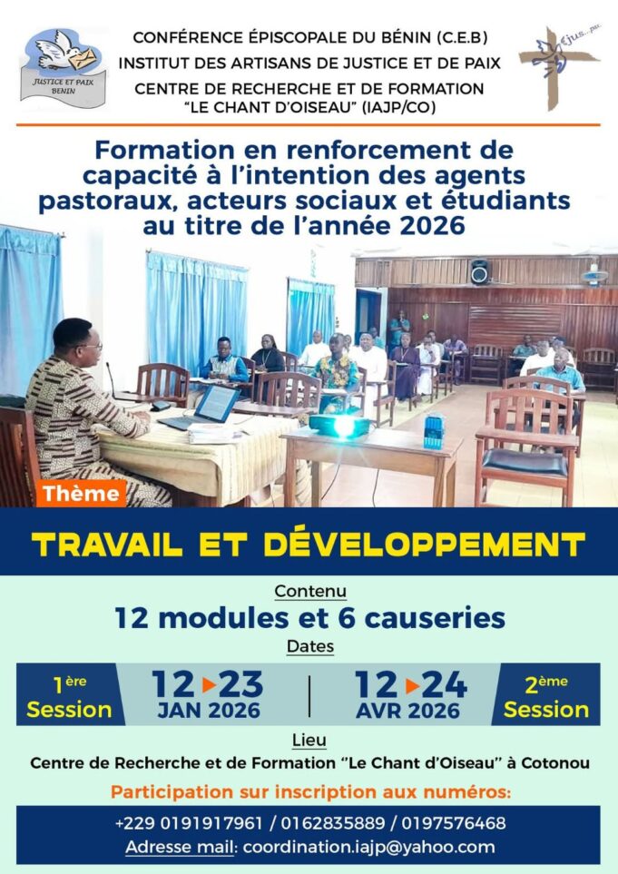 Sessions de formation à l’attention des acteurs sociaux