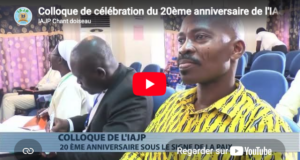 Colloque de célébration du 20ème anniversaire de l’IAJP