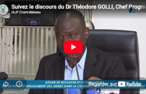 Suivez le discours du Dr Théodore GOLLI, Chef Programme de la KAS lors de l’Atelier 202